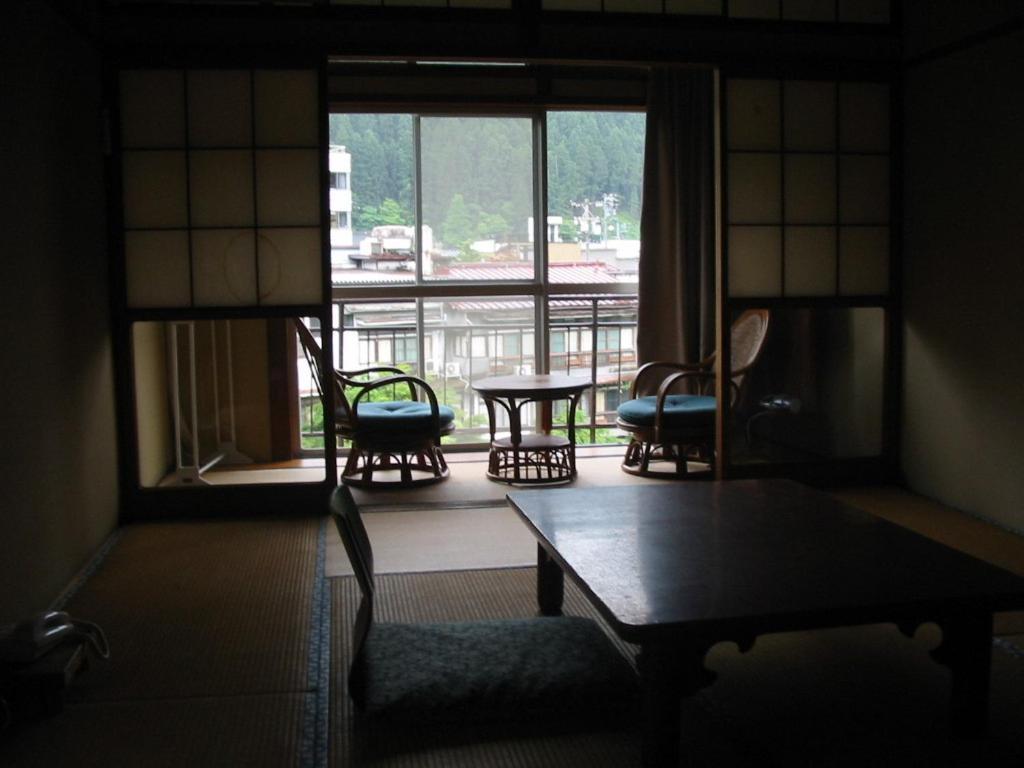 Miharaya Ryokan Gujō Zimmer foto